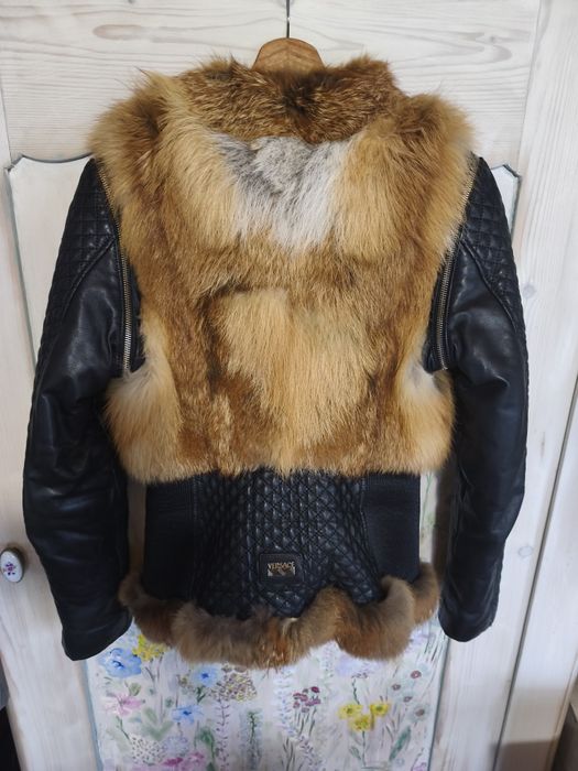 Oryginalna kurtka Versace roz M