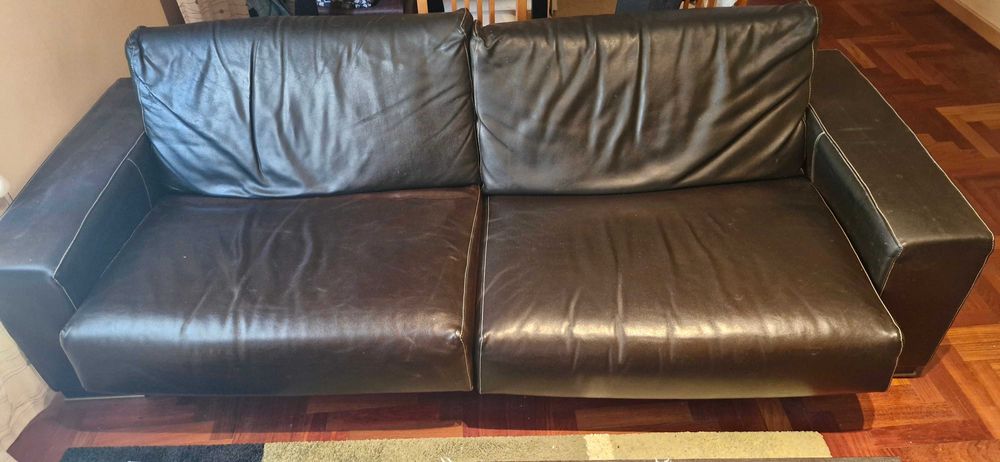 Sofá de Pele - 10 anos de uso!