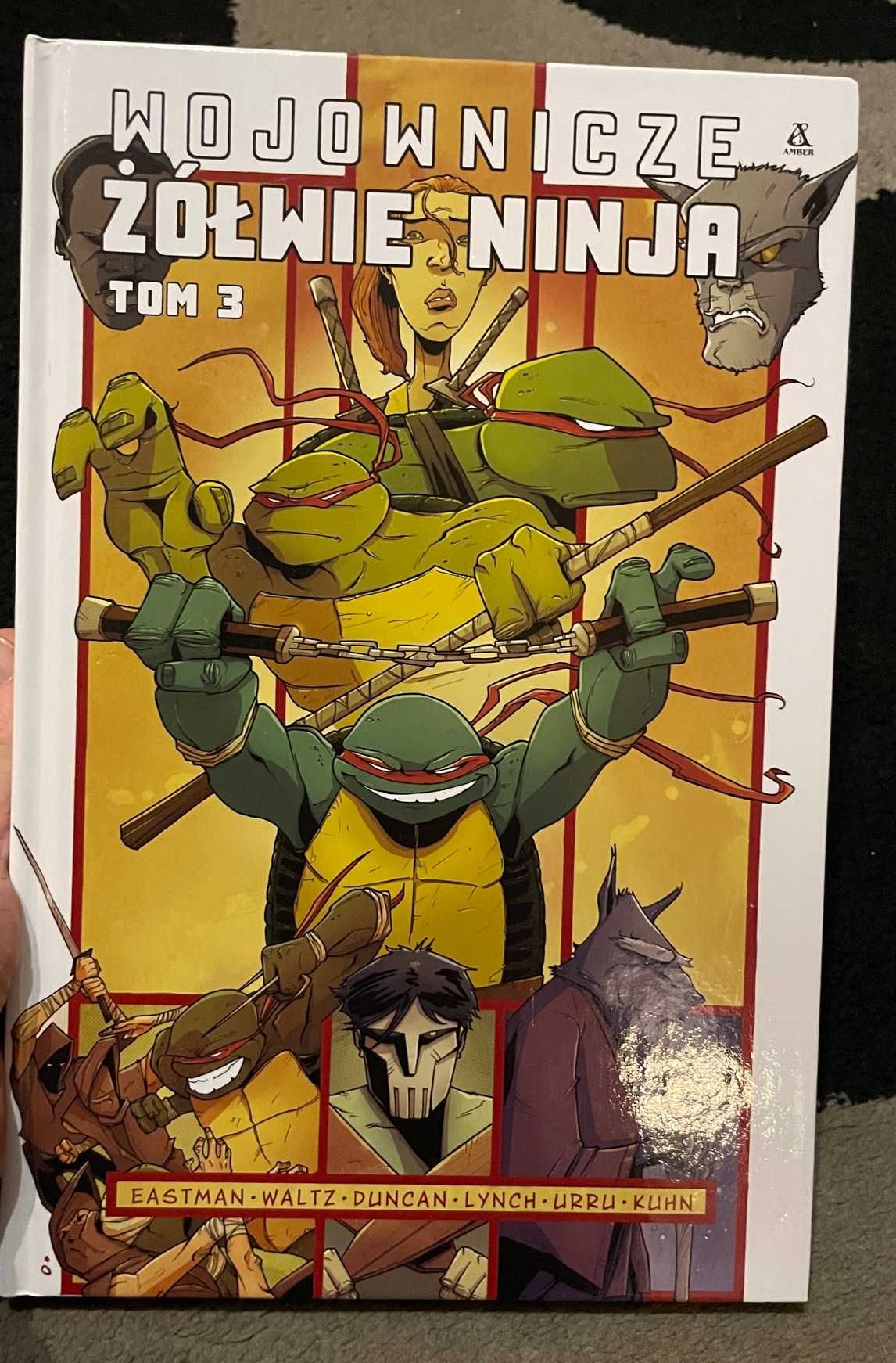 Wojownicze żółwie ninja. Tom 3. - komiks