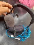 Auscultadores com saida de usb