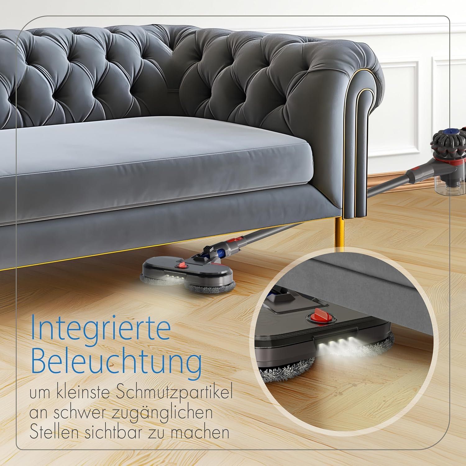 Mop dyson nasadka a mopa V7, V8, V10, V11, V15. 6 mopów w zestawie