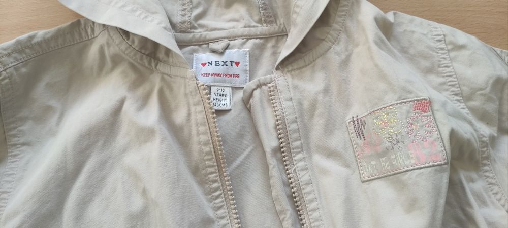 Kurtka Next lekka r.140 na ciepłe dni L8