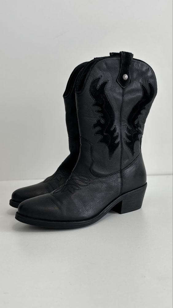 Osprey London шкіряні ковбойки казаки 38 розмір
