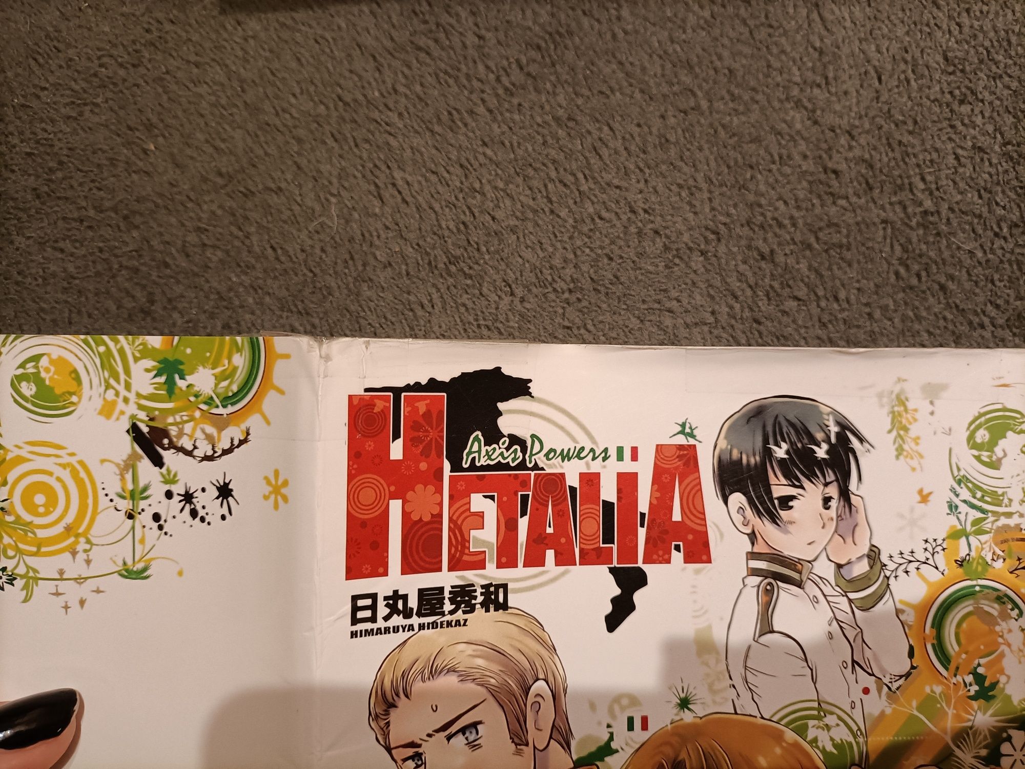 Mangi Hetalia tomy 1-6, world stars tom 1