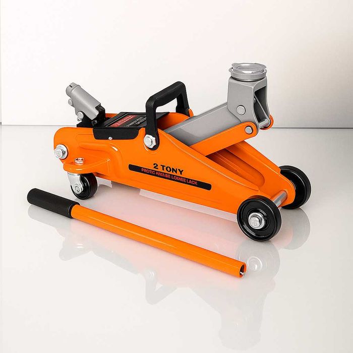 Домкрат подкатной гидравлический 2Т 130-300 мм KraftDele підкатний