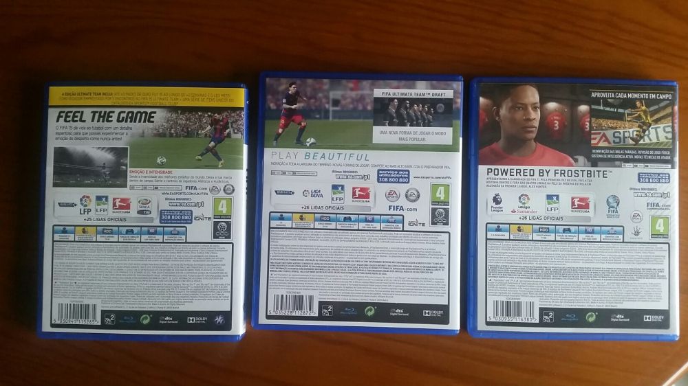 FIFA 15, 16 e 17 - Jogo para Playstation 4