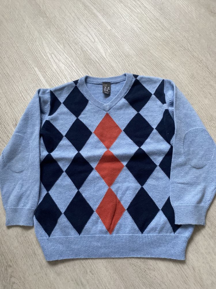 Elegancki sweter chłopięcy 98