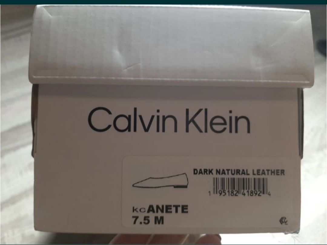 Туфлі човники балетки Calvin Klein