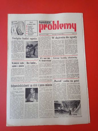 Nasze problemy, Jastrzębie, nr 2, 30 maja 1982