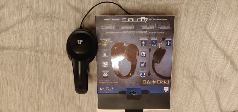 Auscultadores PlayStation4 - 4gamers Pro 4-70