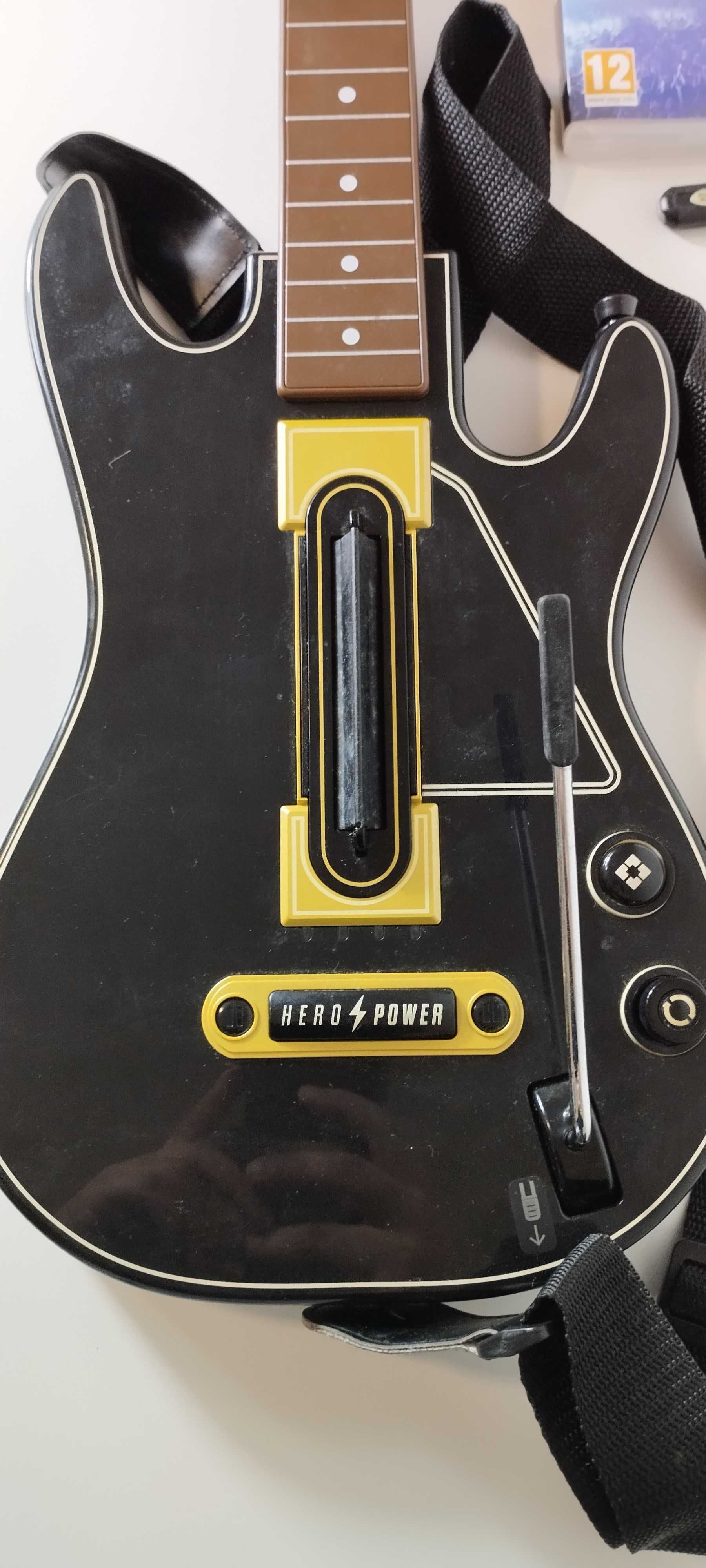 Guitar Hero Live + Guitar - PS3 - Jogo e Guitarra