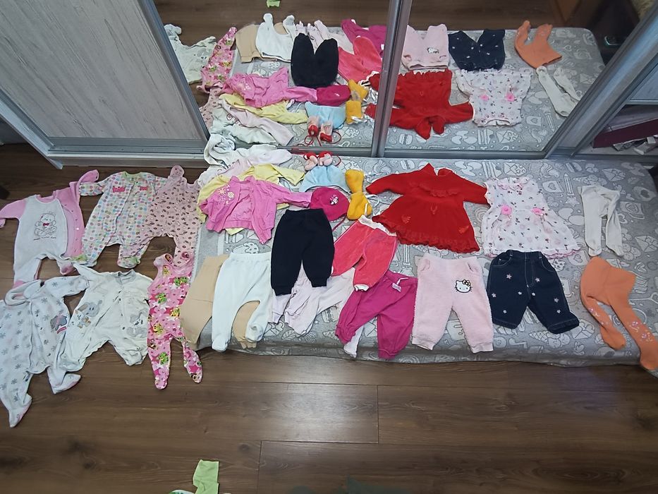 Одяг для немовлят, речі для дівчинки 0-3 місяці, пакет речей