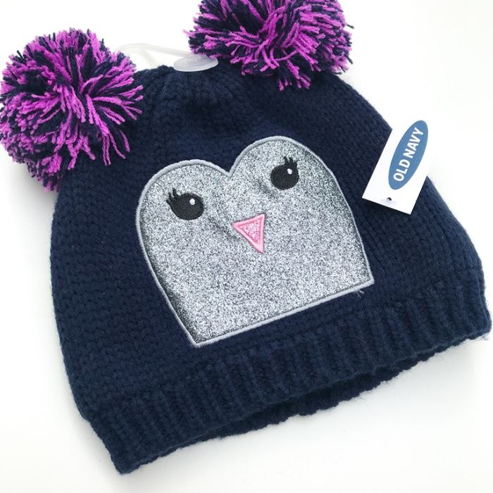 Шапка OLD NAVY зима на флісі 1, 2 роки 46, 48 см