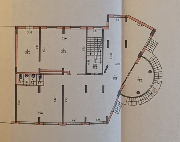 Продам приміщення 258м2 фасад Шевченківський  Чорновола 27