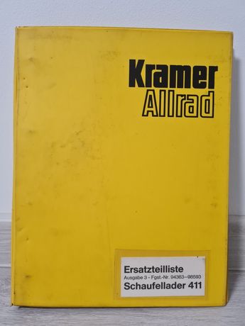 Katalog części Kramer 411