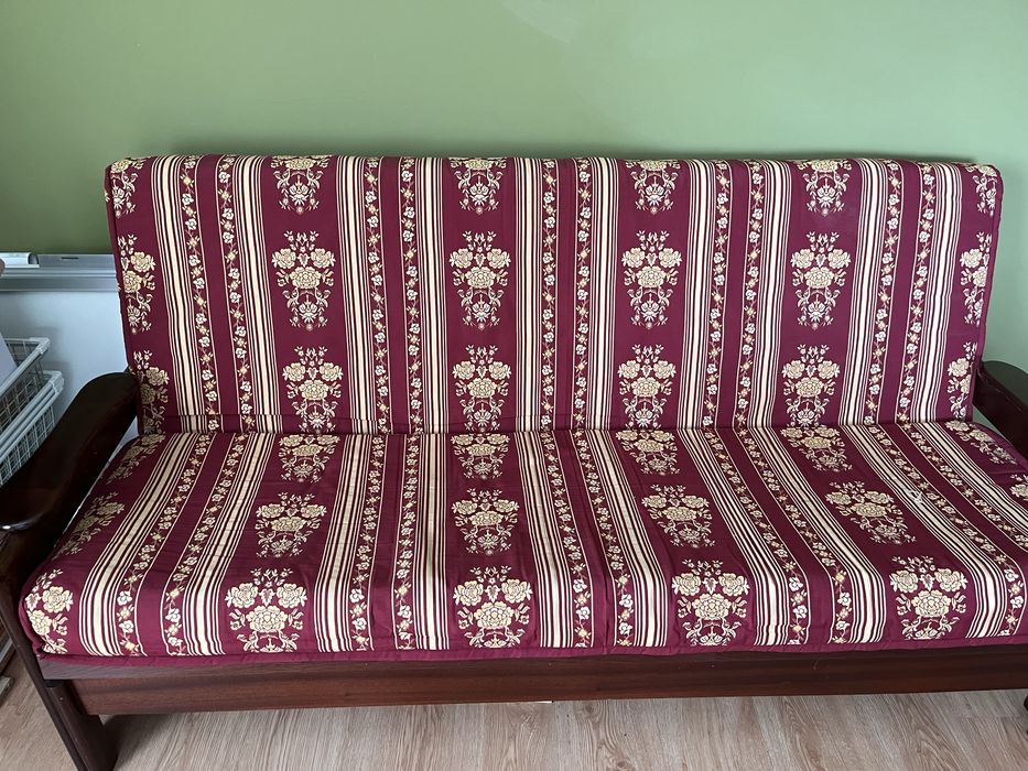 Sofá Cama De Madeira