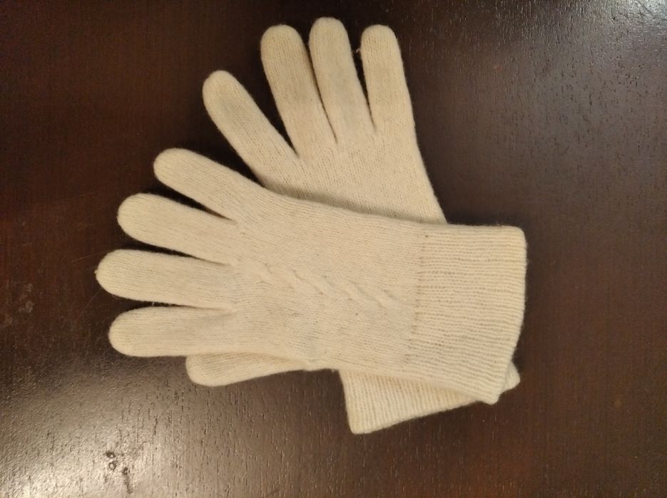 БЕЛЫЙ вязаный комплект