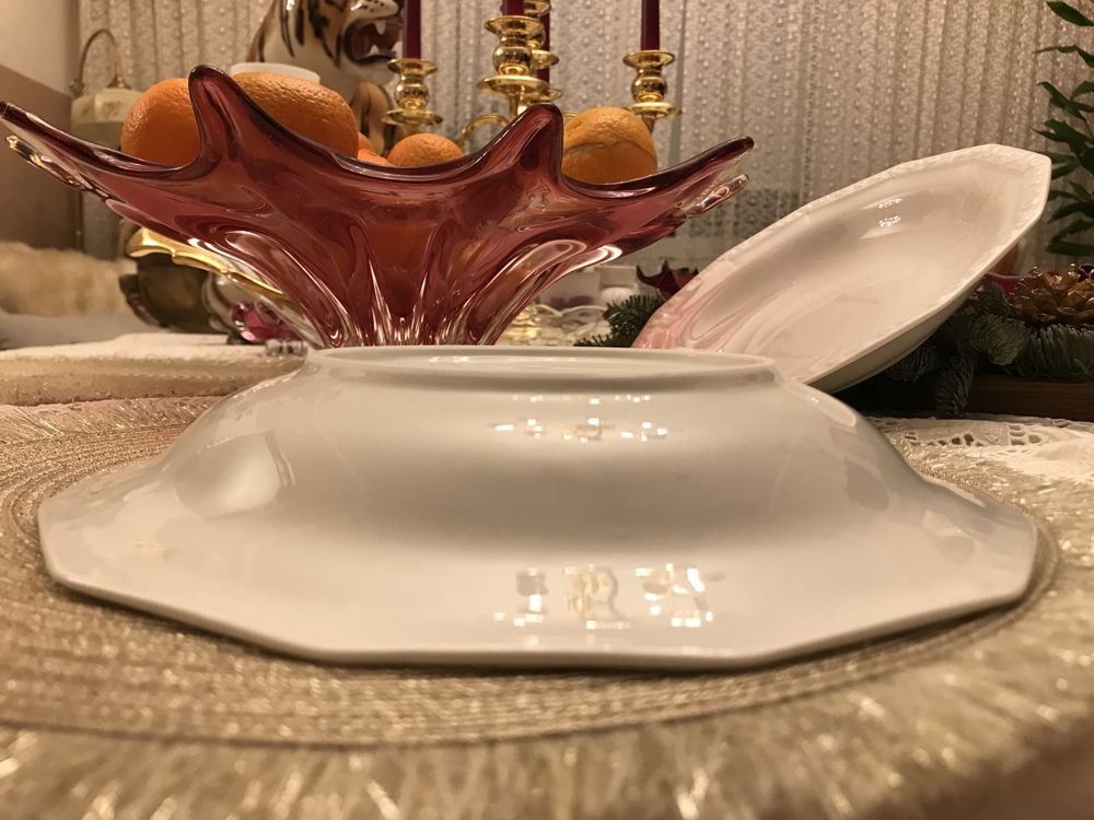 Talerze  do makaronu, na zupe 6 szt. Rosenthal Maria Biala