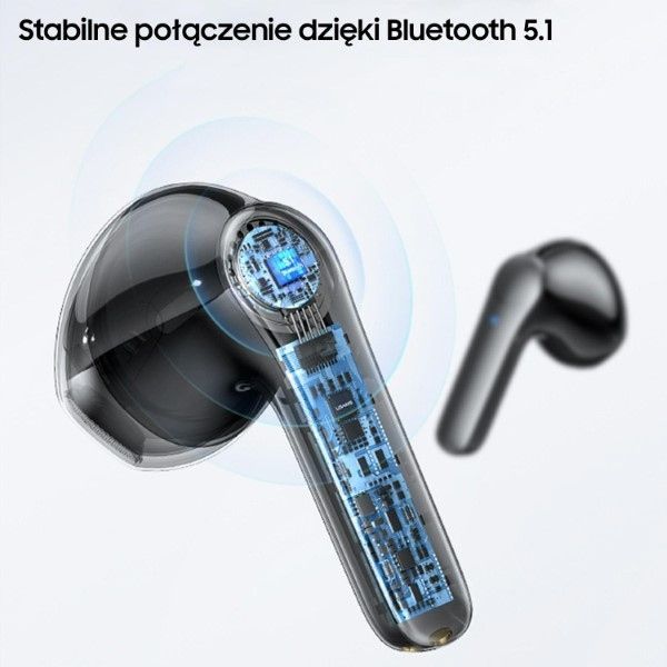 Usams Słuchawki Bluetooth 5.1 Tws Xh Series Dual Mic Bezprzewodowe