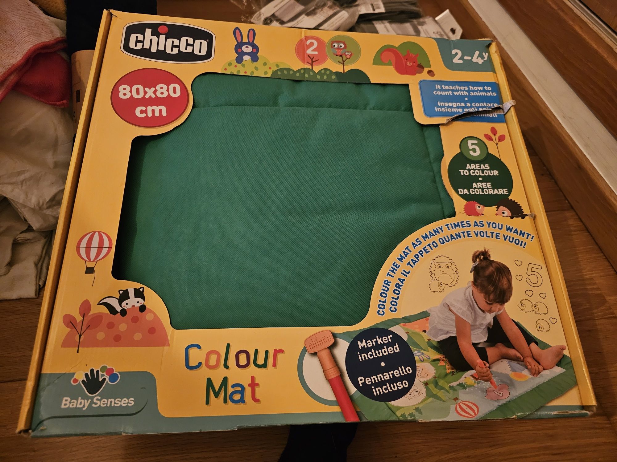 Tapete para pintar com água da chicco