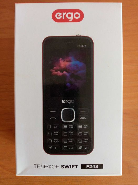 Телефон ergo f243 swift