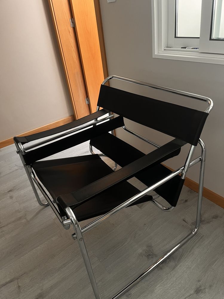 Cadeira Wassily – Design Clássico Bauhaus – Em ótimo estado!