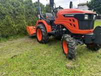 Kosiarka bijakowa koszenie mulczowanie trawy wynajem traktor