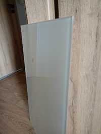 Biały szklany blat na komodę Ikea Malm