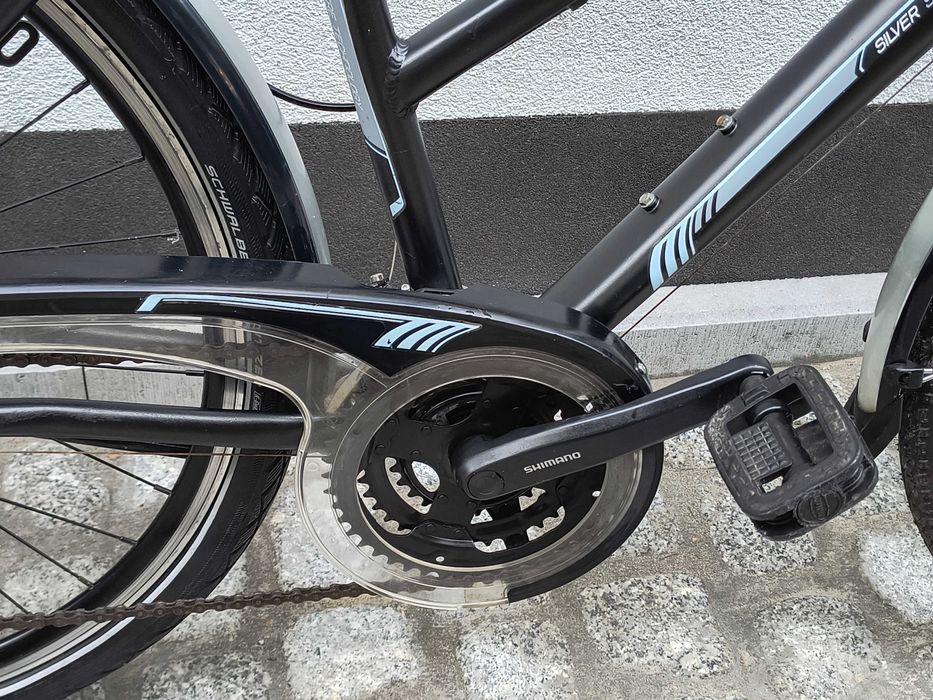 Zundapp rower miejsko trekkingowy Alu 28" 3x8 biegów Shimano