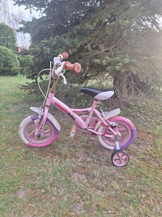 Rower dziecięcy boczne kółka