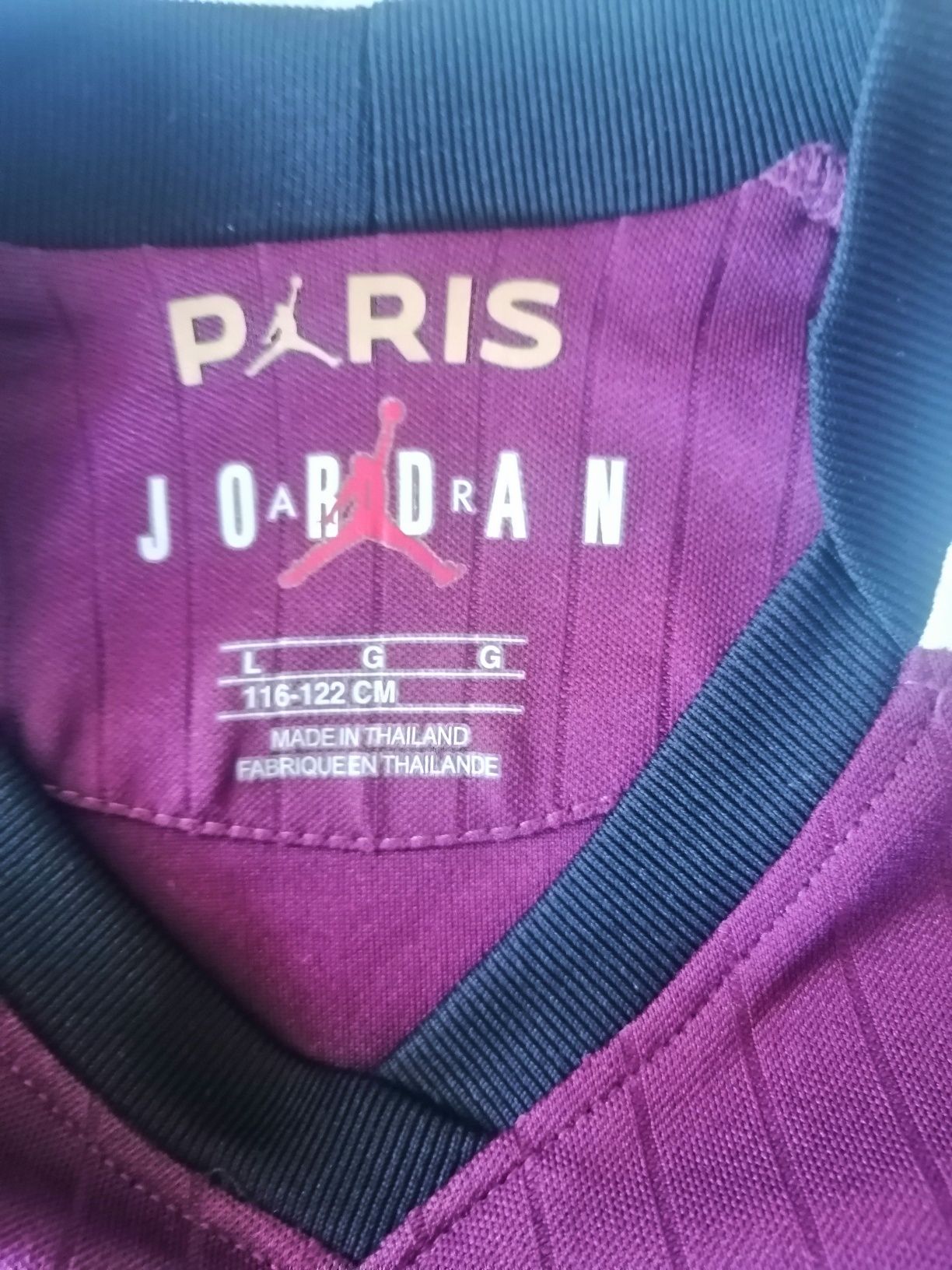 Koszulka piłkarska Jordan Paris Saint Germain rozmiar 116-122