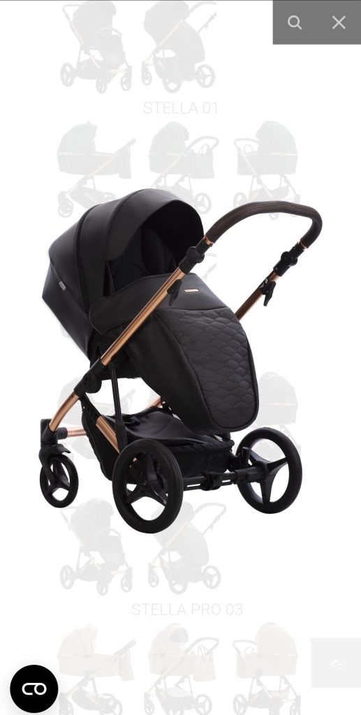 Wózek 2w1 Bebetto Loren PREMIUM CLASS