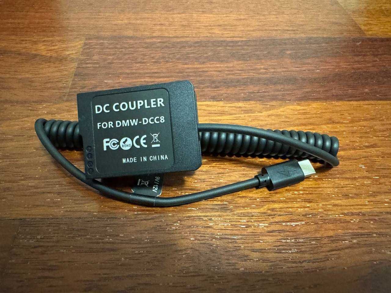 Andoer USB-C dummy battery do Lumix G5, G6, G7, G80 itd