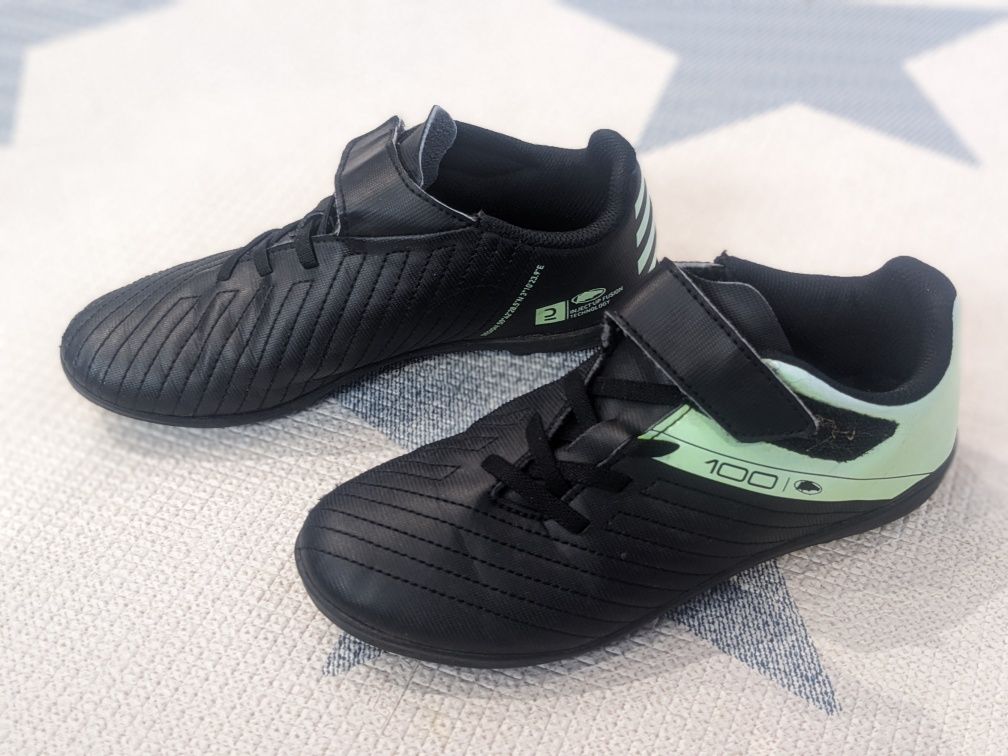 Buty do piłki nożnej dla dzieci Kipsta 100 Easy Turf TF na rzepy

Stan