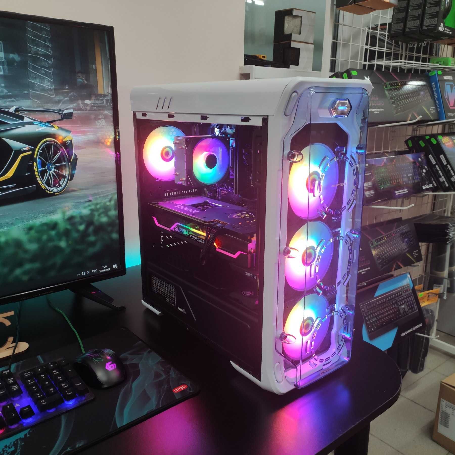 Компютер Новый Ryzen 5 5500, 16GB DDR4, MSI SUPRIM RTX 3070, SSD 512GB