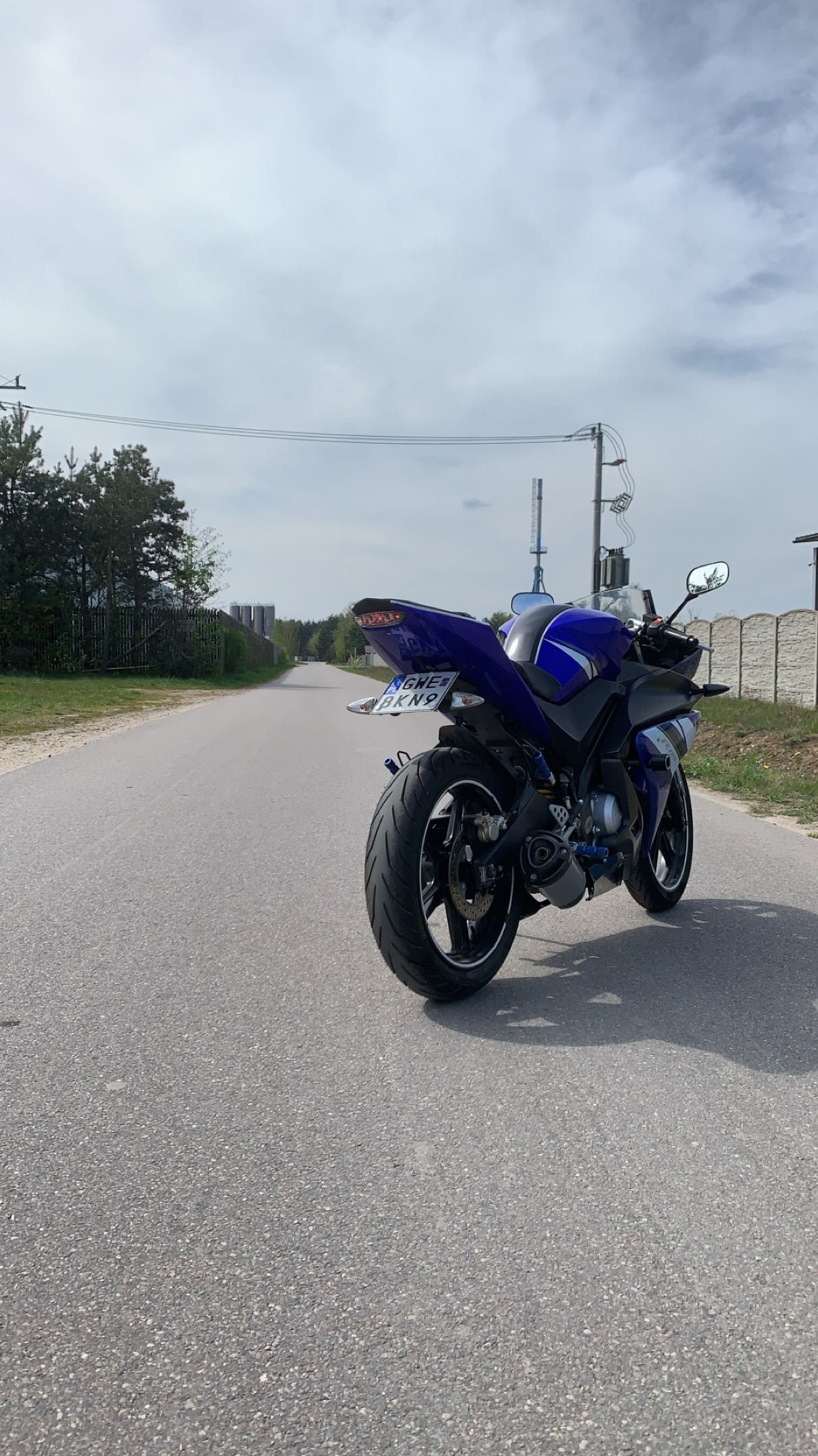 Yamaha yzf-r 125 przygotowana do sezonu