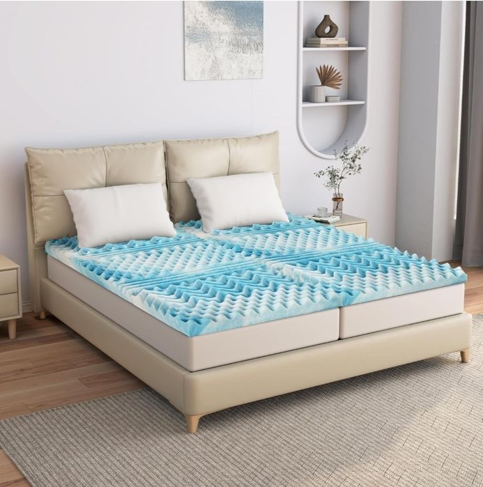 EGO HOME 7-strefowy materac wierzchni z pianki memory 140x200