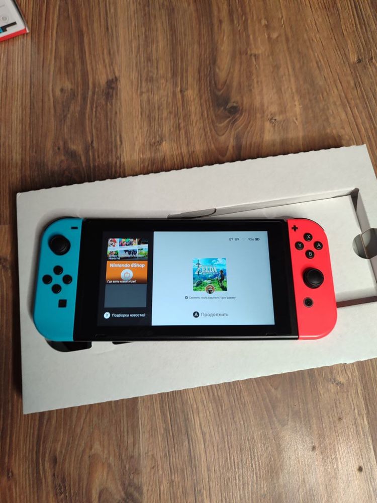 Nintendo Switch Neon blue/red