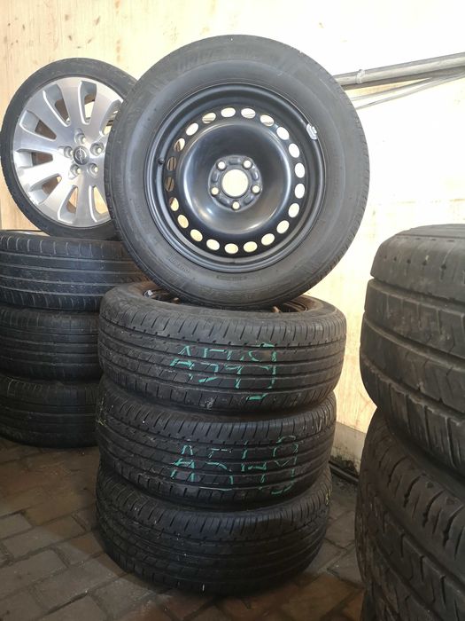 A549 Całe koła 5x108 6,5Jx16 ET50 + 215/60/16 LASSA, 4szt