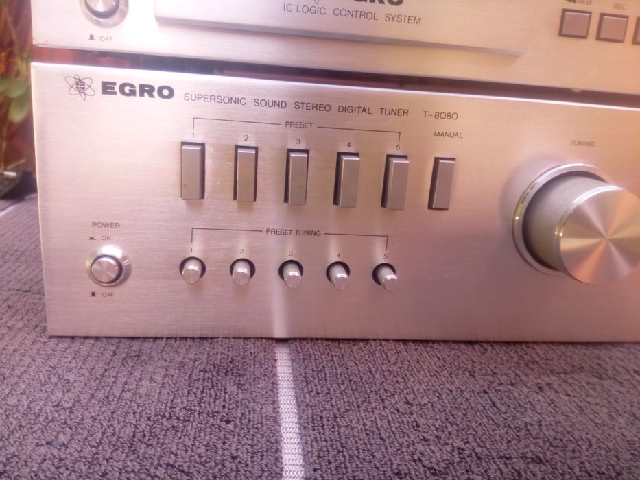 Tuner,radio Japan! Ergo Supersonic T 8080. Ideal. Tanio!