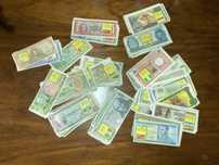 Lote 98 cromos Notas de Banco