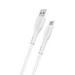 USAMS Kabel U38 microUSB 4A Fast Chargefor OPPO 1m biały/white