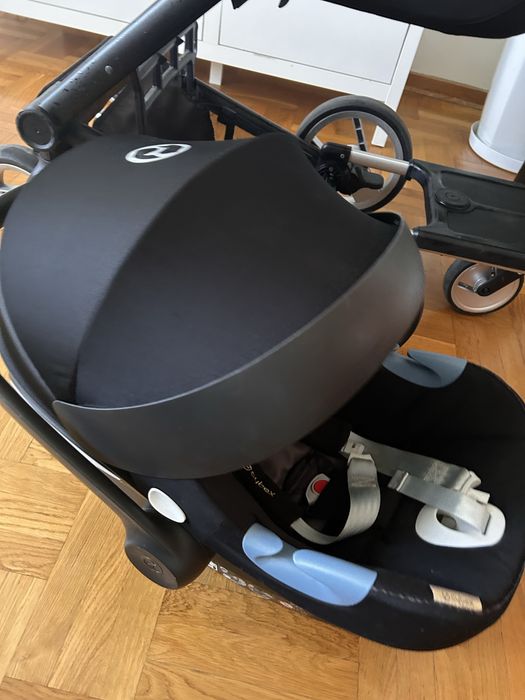 Wózek 2w1 dostawka, fitelik samocjodowy cybex