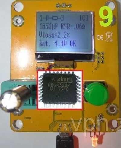 Atmega328P-AU для тестера LCR-T4(T3), M328,BSideESR02, MG328, Fish8840