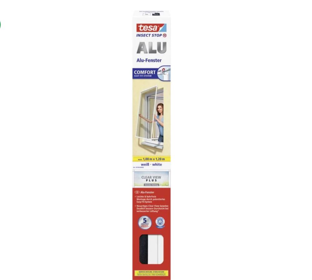 Moskitiera Tesa Alu antracyt 120x150 super cena