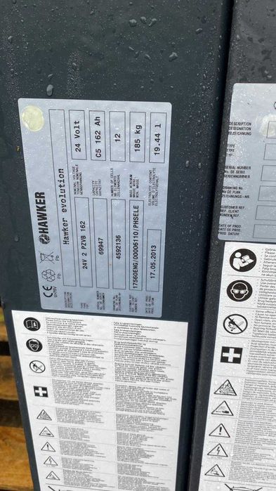 Magazyn energii fotowoltaika bateria 24V 162Ah 2013r