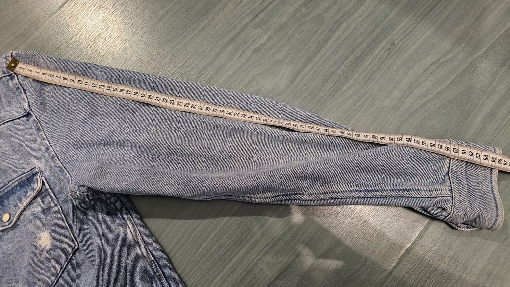 Koszula, kurtka, katana jeansowa męska "S" C&A