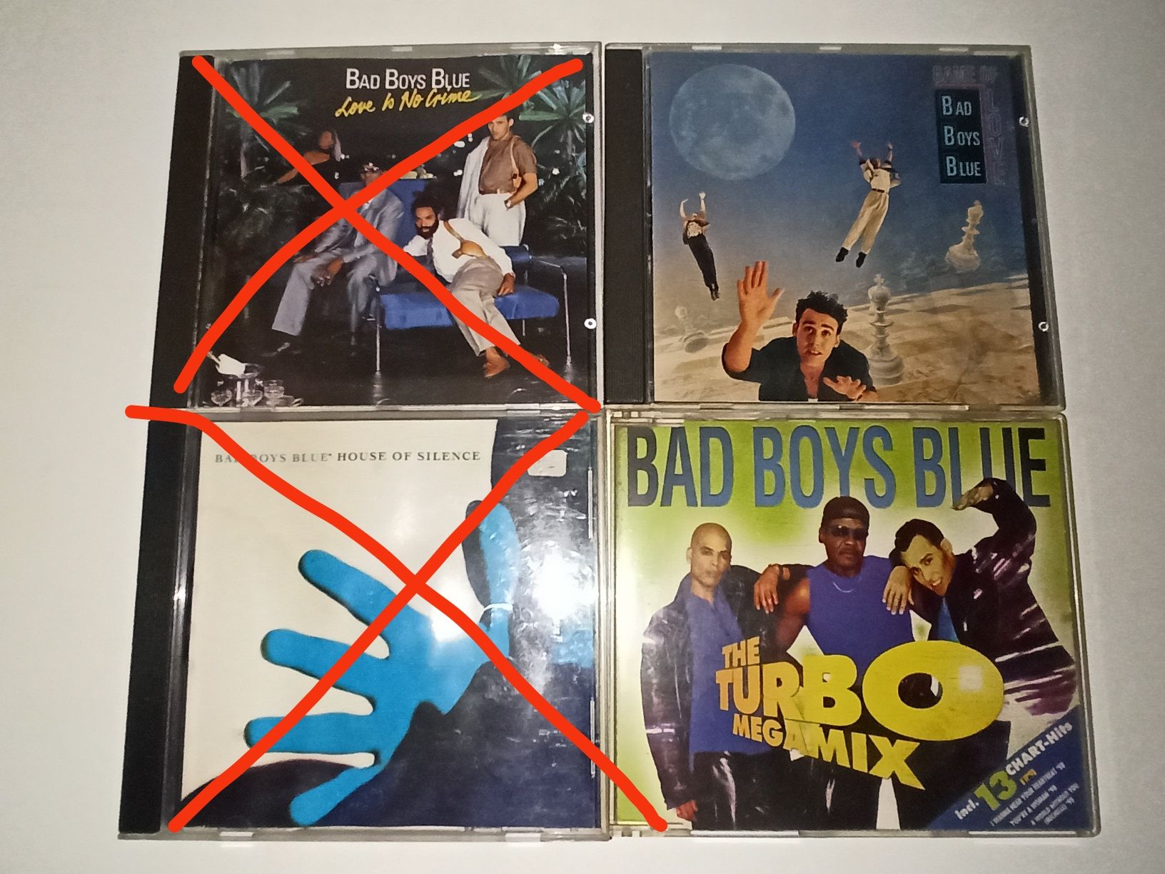 Bad Boys Blue Turbo Megamix Game Of Love Maxi Singles Italo Disco CD