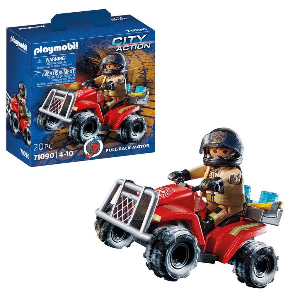 Playmobil City Action 71090 Pożarniczy Speed Quad