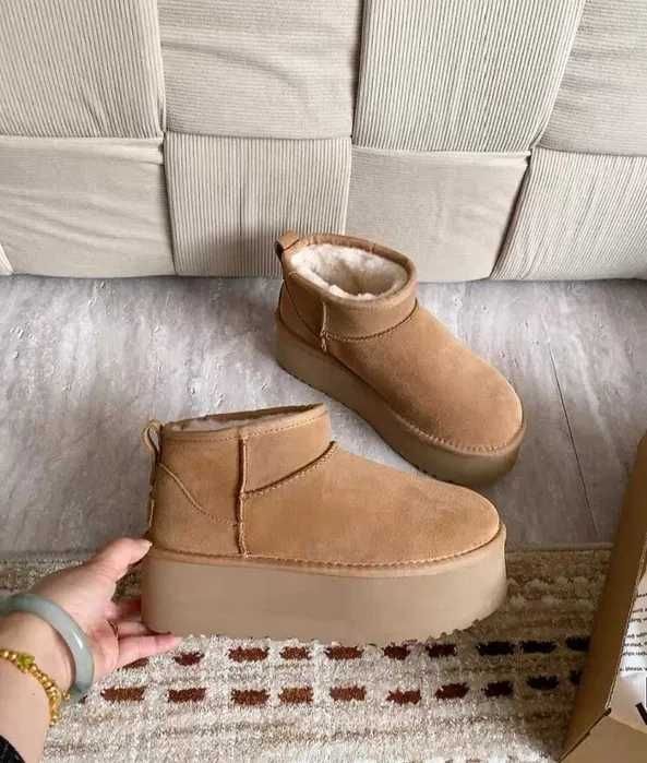 Buty damskie UGG_Classic_Ultra_Mini_Platform_Boot_Chestnut. R.38